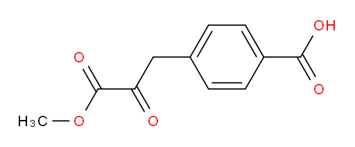 4-(3-methoxy-2,3-dioxopropyl)benzoic acid