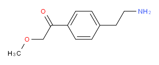 1-(4-(2-aminoethyl)phenyl)-2-methoxyethanone