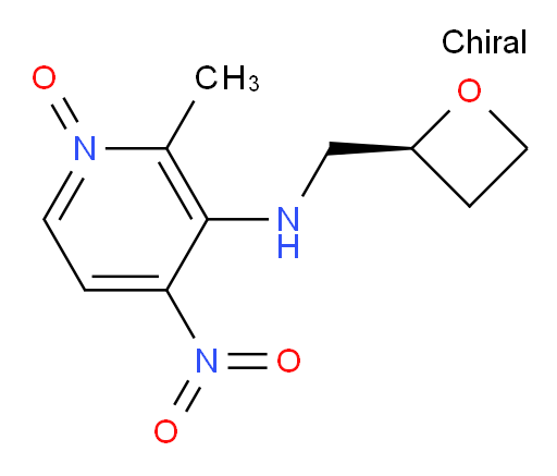 (S)-2-methyl-4-nitro-3-((oxetan-2-ylmethyl)amino)pyridine 1-oxide