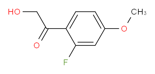 1-(2-fluoro-4-methoxyphenyl)-2-hydroxyethanone