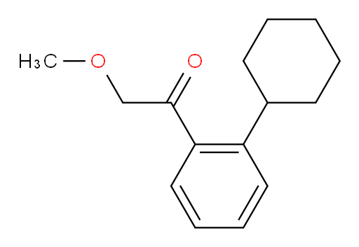 1-(2-cyclohexylphenyl)-2-methoxyethanone