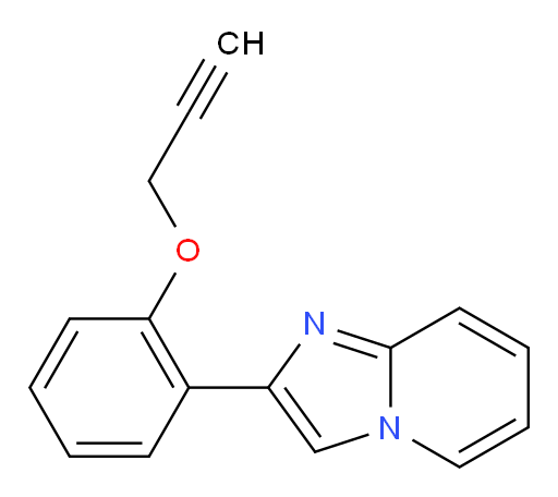 2-(2-(prop-2-yn-1-yloxy)phenyl)imidazo[1,2-a]pyridine
