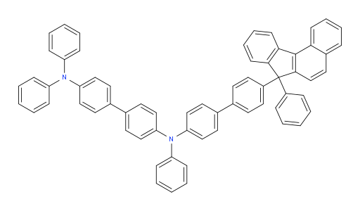 N4,N4,N4'-triphenyl-N4'-(4'-(7-phenyl-7H-benzo[c]fluoren-7-yl)-[1,1'-biphenyl]-4-yl)-[1,1'-biphenyl]-4,4'-diamine