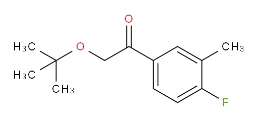 2-(tert-butoxy)-1-(4-fluoro-3-methylphenyl)ethanone