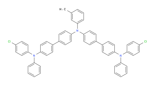 N4-(4-chlorophenyl)-N4'-(4'-((4-chlorophenyl)(phenyl)amino)-[1,1'-biphenyl]-4-yl)-N4-phenyl-N4'-(m-tolyl)-[1,1'-biphenyl]-4,4'-diamine