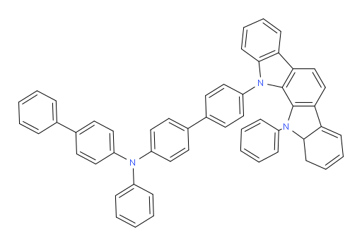N-([1,1'-biphenyl]-4-yl)-N-phenyl-4'-(12-phenyl-12,12a-dihydroindolo[2,3-a]carbazol-11(1H)-yl)-[1,1'-biphenyl]-4-amine
