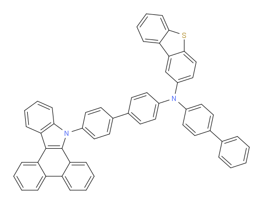 N-(4'-(9H-dibenzo[a,c]carbazol-9-yl)-[1,1'-biphenyl]-4-yl)-N-([1,1'-biphenyl]-4-yl)dibenzo[b,d]thiophen-2-amine