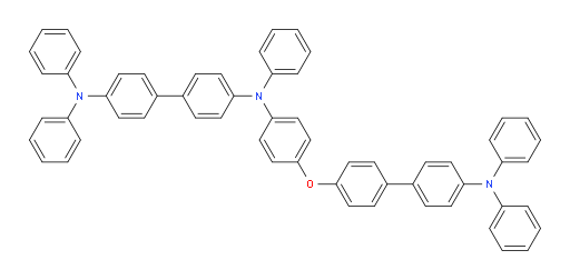 N4-(4-((4'-(diphenylamino)-[1,1'-biphenyl]-4-yl)oxy)phenyl)-N4,N4',N4'-triphenyl-[1,1'-biphenyl]-4,4'-diamine
