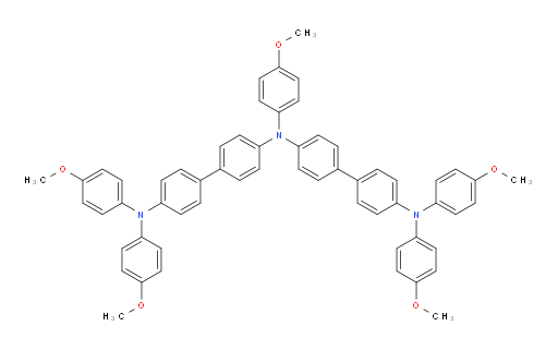 N4-(4'-(bis(4-methoxyphenyl)amino)-[1,1'-biphenyl]-4-yl)-N4,N4',N4'-tris(4-methoxyphenyl)-[1,1'-biphenyl]-4,4'-diamine