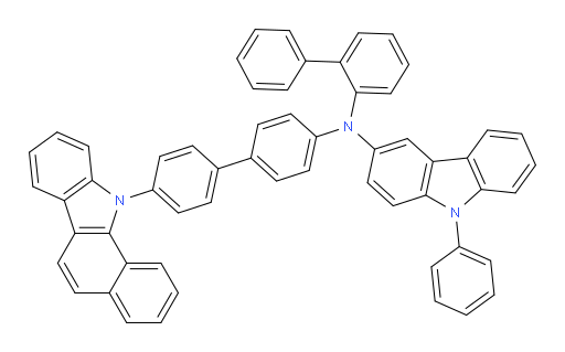 N-(4'-(11H-benzo[a]carbazol-11-yl)-[1,1'-biphenyl]-4-yl)-N-([1,1'-biphenyl]-2-yl)-9-phenyl-9H-carbazol-3-amine