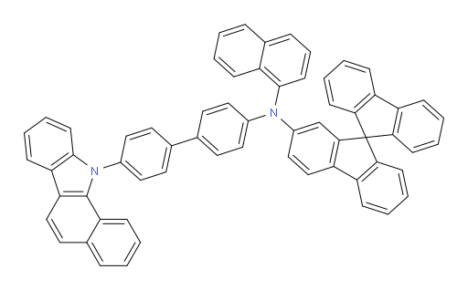 N-(4'-(11H-benzo[a]carbazol-11-yl)-[1,1'-biphenyl]-4-yl)-N-(naphthalen-1-yl)-9,9'-spirobi[fluoren]-2-amine