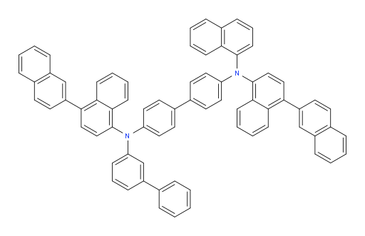 N4-([1,1'-biphenyl]-3-yl)-N4,N4'-di([1,2'-binaphthalen]-4-yl)-N4'-(naphthalen-1-yl)-[1,1'-biphenyl]-4,4'-diamine