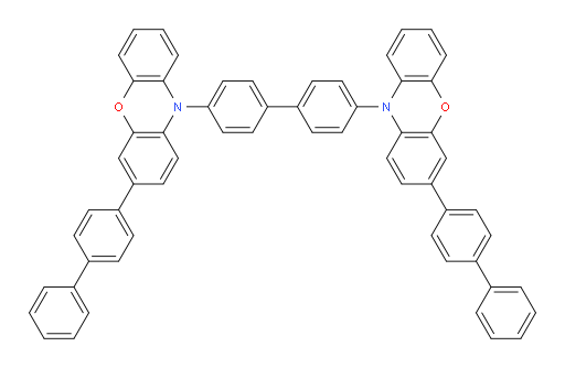 4,4'-bis(3-([1,1'-biphenyl]-4-yl)-10H-phenoxazin-10-yl)-1,1'-biphenyl