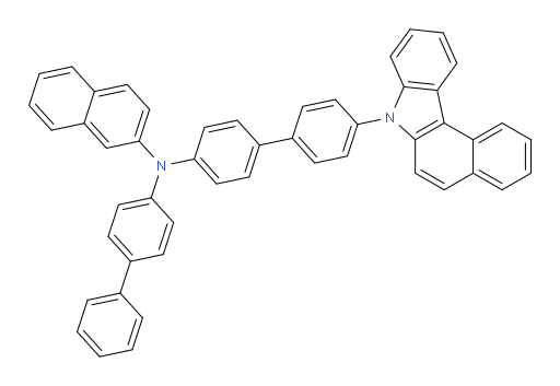 N-(4'-(7H-benzo[c]carbazol-7-yl)-[1,1'-biphenyl]-4-yl)-N-([1,1'-biphenyl]-4-yl)naphthalen-2-amine