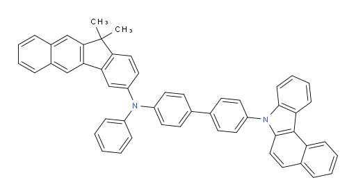 N-(4'-(7H-benzo[c]carbazol-7-yl)-[1,1'-biphenyl]-4-yl)-11,11-dimethyl-N-phenyl-11H-benzo[b]fluoren-3-amine