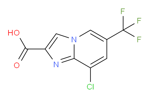 8-chloro-6-(trifluoromethyl)imidazo[1,2-a]pyridine-2-carboxylic acid