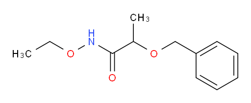 2-(benzyloxy)-N-ethoxypropanamide