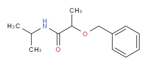 2-(benzyloxy)-N-isopropylpropanamide