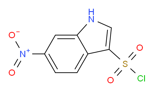 6-nitro-1H-indole-3-sulfonyl chloride