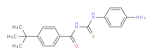 1-(4-aminophenyl)-3-(4-tert-butylbenzoyl)thiourea