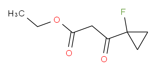 ethyl 3-(1-fluorocyclopropyl)-3-oxopropanoate