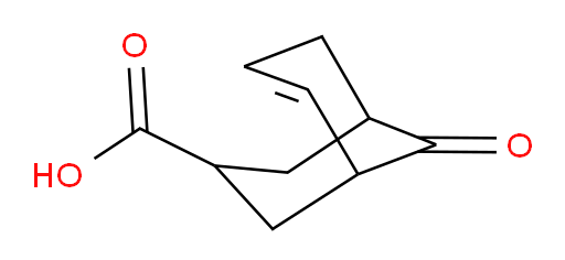 9-oxobicyclo[3.3.1]non-6-ene-3-carboxylic acid