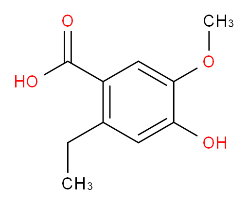 2-ethyl-4-hydroxy-5-methoxybenzoic acid