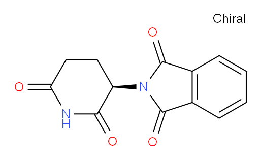2-[(3R)-2,6-dioxopiperidin-3-yl]-2,3-dihydro-1H-isoindole-1,3-dione