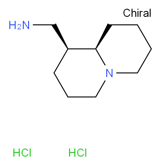 [(1S,9aR)-octahydro-1H-quinolizin-1-yl]methanamine dihydrochloride