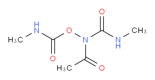 N-(methylcarbamoyl)acetamido N-methylcarbamate