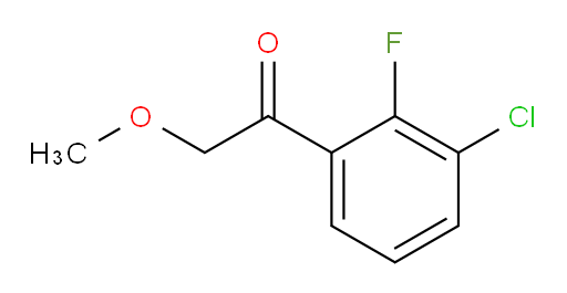 1-(3-chloro-2-fluorophenyl)-2-methoxyethan-1-one