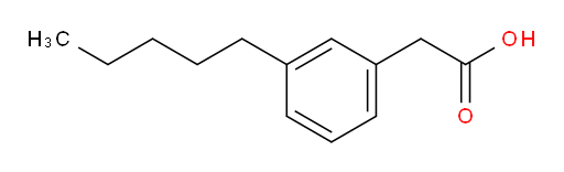 2-(3-pentylphenyl)acetic acid