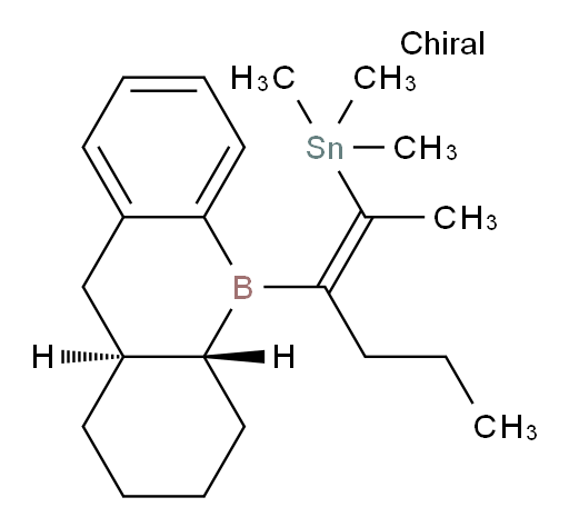 ((E)-3-((4aR,10aS)-2,3,4,4a,10,10a-hexahydrodibenzo[b,e]borinin-5(1H)-yl)hex-2-en-2-yl)trimethylstannane