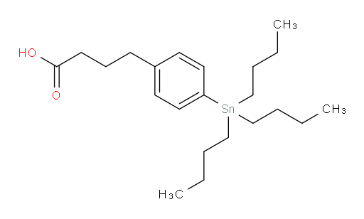 4-(4-(tributylstannyl)phenyl)butanoic acid