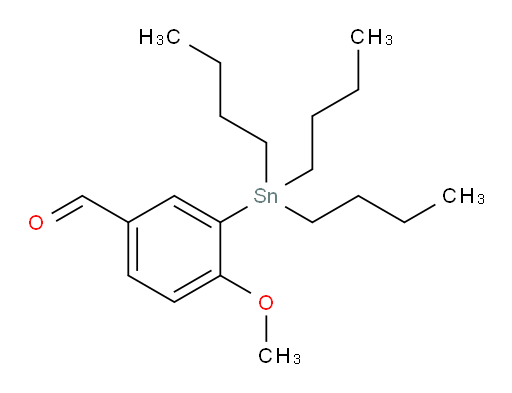 4-methoxy-3-(tributylstannyl)benzaldehyde
