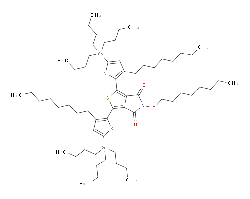 1,3-bis(3-octyl-5-(tributylstannyl)thiophen-2-yl)-5-(octyloxy)-4H-thieno[3,4-c]pyrrole-4,6(5H)-dione