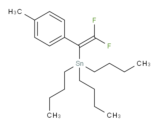 tributyl(2,2-difluoro-1-(p-tolyl)vinyl)stannane