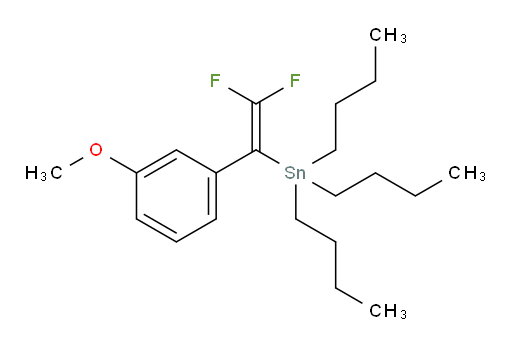 tributyl(2,2-difluoro-1-(3-methoxyphenyl)vinyl)stannane
