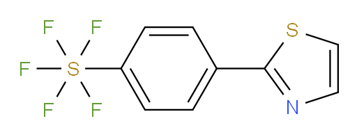 [4-(2-thiazolyl)phenyl]sulfur pentafluoride