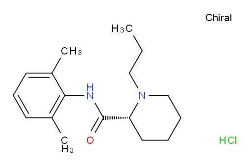 (R)-N-(2,6-dimethylphenyl)-1-propylpiperidine-2-carboxamide hydrochloride