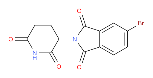 5-bromo-2-(2,6-dioxopiperidin-3-yl)-2,3-dihydro-1H-isoindole-1,3-dione
