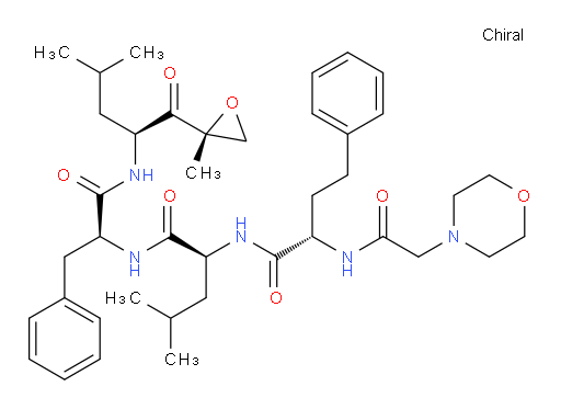 (S)-4-methyl-N-((S)-1-(((S)-4-methyl-1-((R)-2-methyloxiran-2-yl)-1-oxopentan-2-yl)amino)-1-oxo-3-phenylpropan-2-yl)-2-((S)-2-(2-morpholinoacetamido)-4-phenylbutanamido)pentanamide