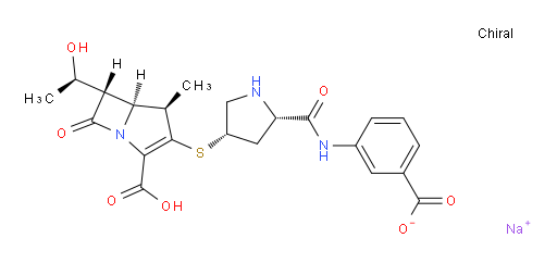 Ertapenem monosodium