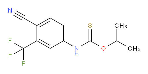 O-isopropyl (4-cyano-3-(trifluoromethyl)phenyl)carbamothioate