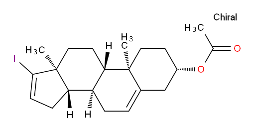 (3S,8R,9S,10R,13S,14S)-17-iodo-10,13-dimethyl-2,3,4,7,8,9,10,11,12,13,14,15-dodecahydro-1H-cyclopenta[a]phenanthren-3-yl acetate