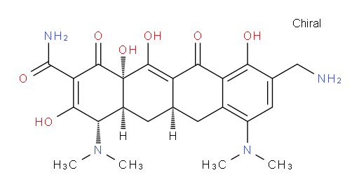 (4S,4aS,5aR,12aS)-9-(aminomethyl)-4,7-bis(dimethylamino)-3,10,12,12a-tetrahydroxy-1,11-dioxo-1,4,4a,5,5a,6,11,12a-octahydrotetracene-2-carboxamide