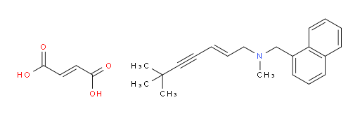 (E)-N,6,6-trimethyl-N-(naphthalen-1-ylmethyl)hept-2-en-4-yn-1-amine fumarate