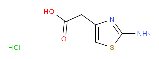 2-(2-aminothiazol-4-yl)acetic acid hydrochloride