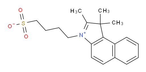4-(1,1,2-trimethyl-1H-benzo[e]indol-3-ium-3-yl)butane-1-sulfonate