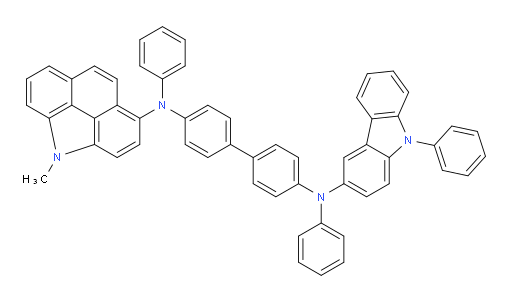 N4-(4-methyl-4H-benzo[def]carbazol-1-yl)-N4,N4'-diphenyl-N4'-(9-phenyl-9H-carbazol-3-yl)-[1,1'-biphenyl]-4,4'-diamine